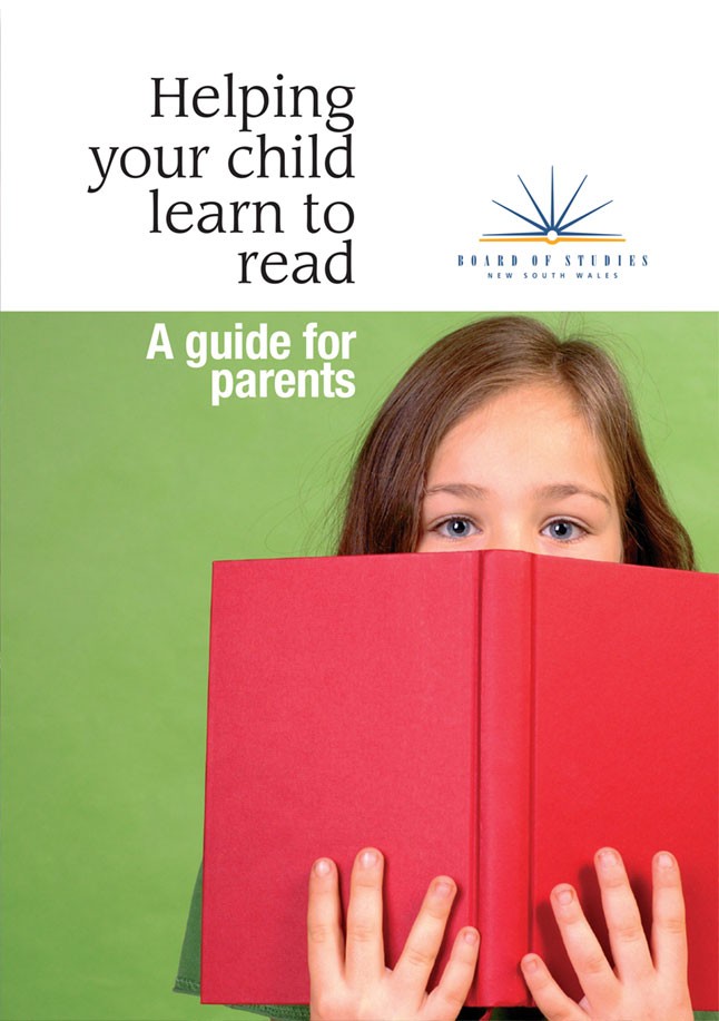 Helping your child learn to read.